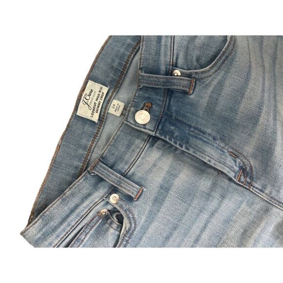 J.crew lookout high rise crop skinny jeans size 24 - Picture 4 of 5